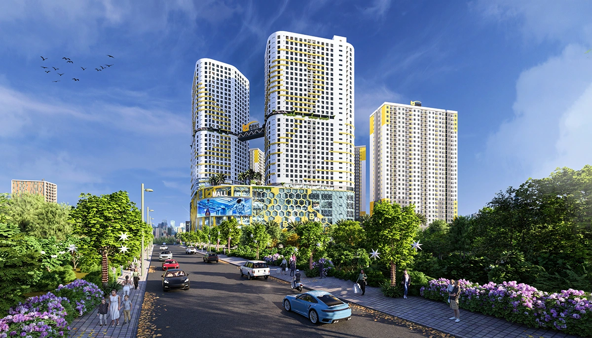 Khu căn hộ Bcons Center City( Căn hộ Bình An Đông Tây)